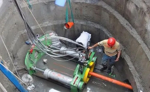文罗镇顶管注浆加固