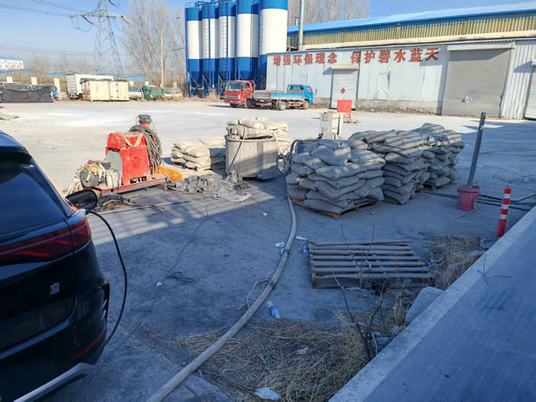 文罗镇混凝土地面下沉注浆